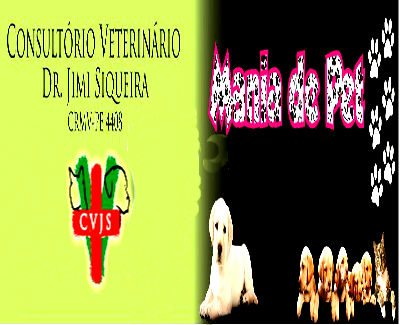 CONSULTÓRIO VETERINÁRIO DR. JIMI SIQUEIRA PET SHOP MANIA DE PET